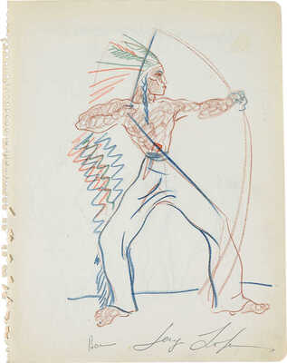 Лифарь Сергей Михайлович. Индеец 